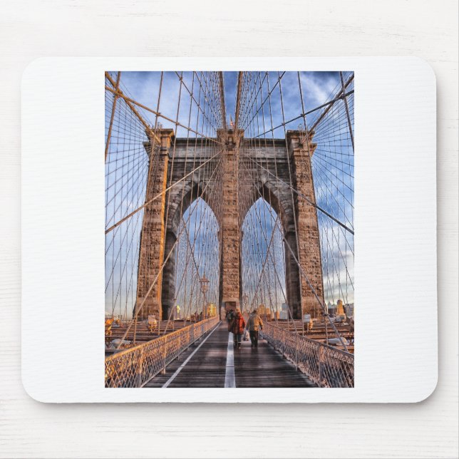 Brooklyn Bridge New York USA Mouse Mat (Front)