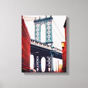 Brooklyn Bridge NewYork Stretched Canvas Print
