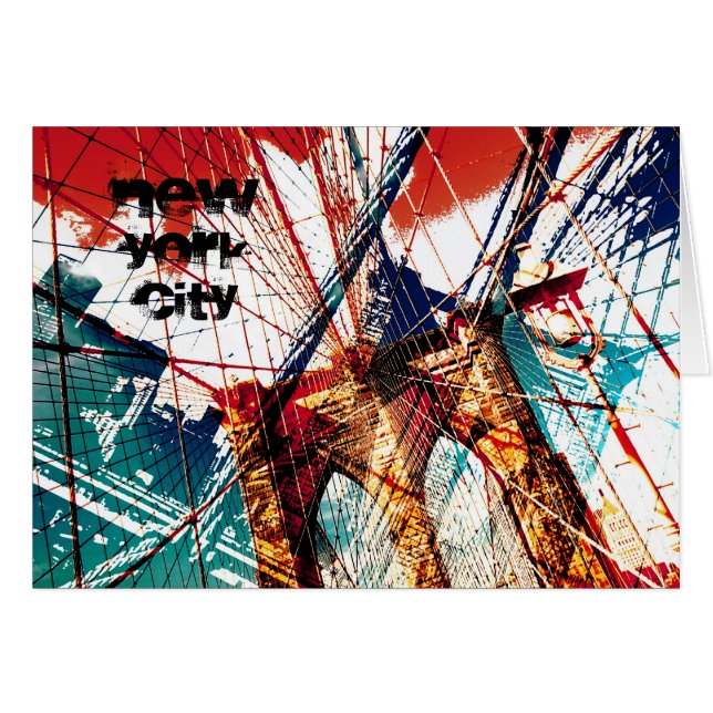 Brooklyn bridge, NYC (Front Horizontal)