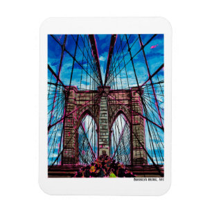 Brooklyn Bridge, NYC Magnet
