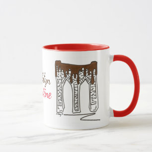 Brooklyn Bridge NYC New York City Valentine's Day Mug