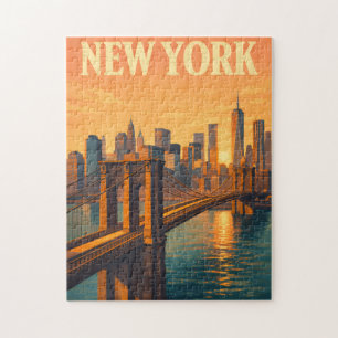Brooklyn Bridge NYC Travel New York Puzzle