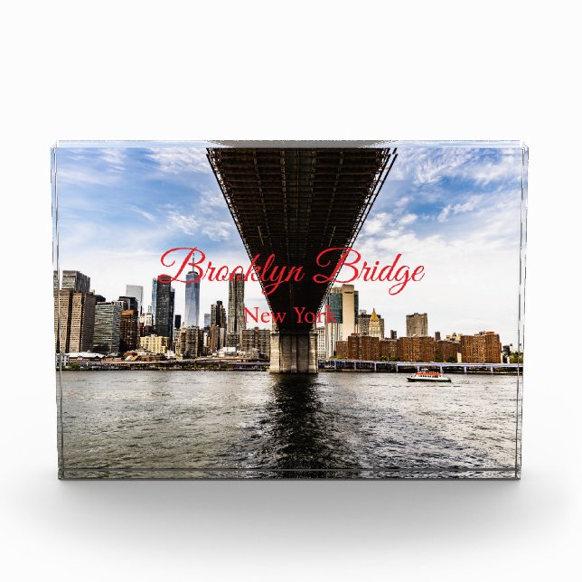 Brooklyn Bridge  Photo Block (Front)