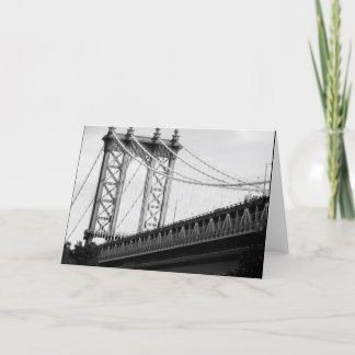 Brooklyn Bridge Photo Card