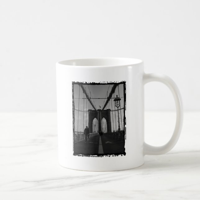 Brooklyn Bridge Photo Coffee Mug (Right)