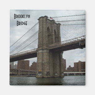 Brooklyn Bridge Photo Magnet New York