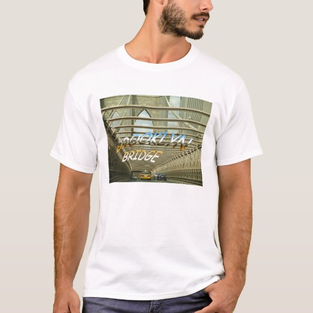 Brooklyn Bridge Photo T-Shirt (Front)