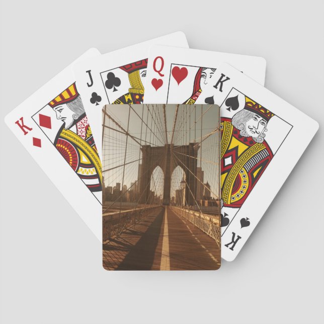 Brooklyn Bridge. Playing Cards (Back)