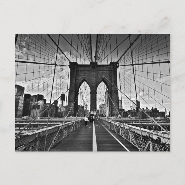Brooklyn Bridge Postcard (Front)