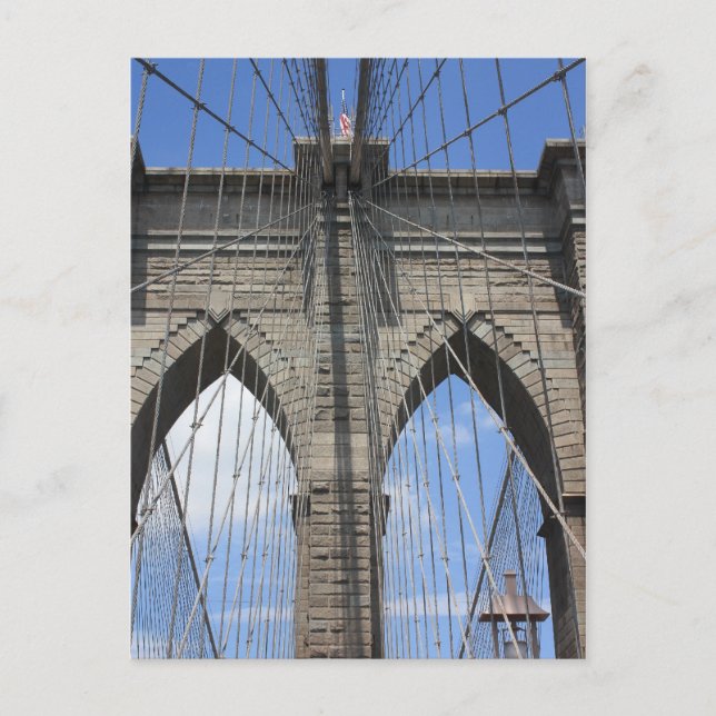 Brooklyn Bridge Postcard (Front)