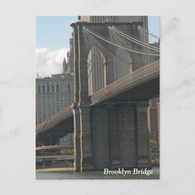 Brooklyn Bridge Postcard (Front)