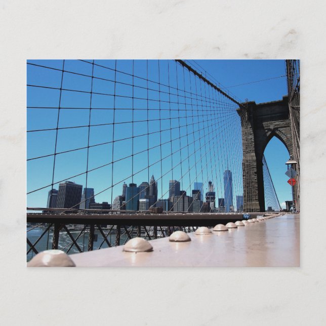 Brooklyn bridge postcard (Front)