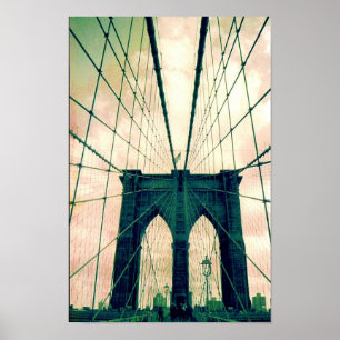 brooklyn bridge poster
