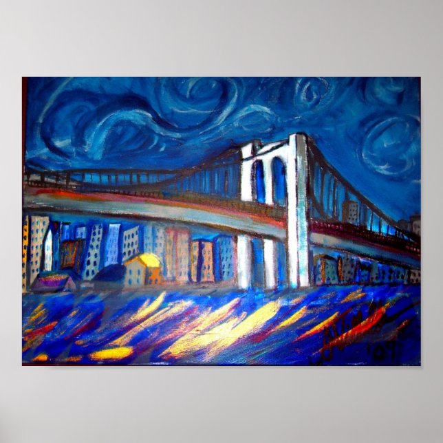 BROOKLYN BRIDGE POSTER (Front)