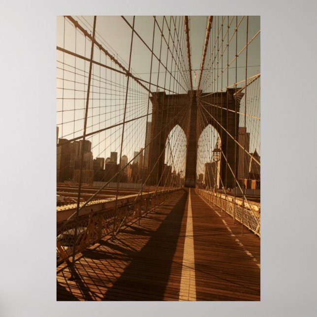 Brooklyn Bridge. Poster (Front)