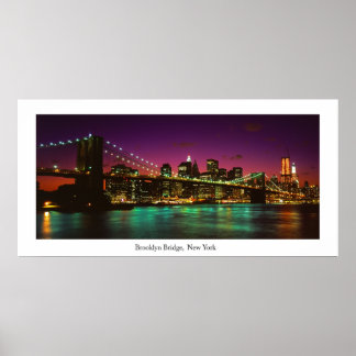 Brooklyn Bridge Poster