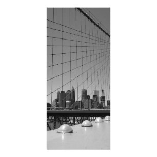 Brooklyn bridge rack card
