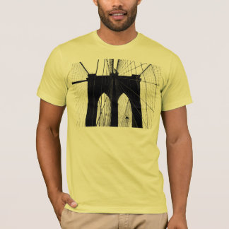 Brooklyn Bridge silhouette black T-Shirt