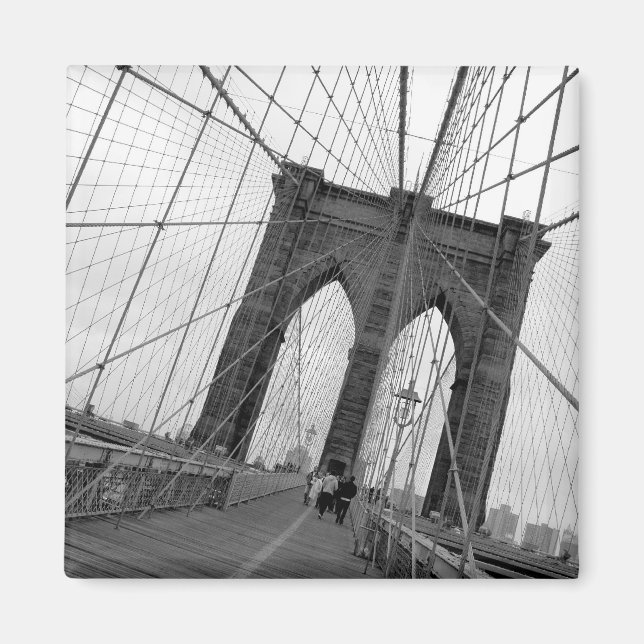Brooklyn Bridge Slant Magnet (Front)