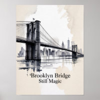 Brooklyn Bridge Still Magic Ink