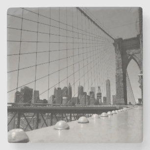 Brooklyn bridge stone coaster