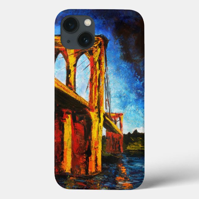 Brooklyn Bridge to Utopia 2009 Case-Mate iPhone Case (Back)