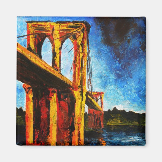 Brooklyn Bridge to Utopia 2009 Magnet (Front)