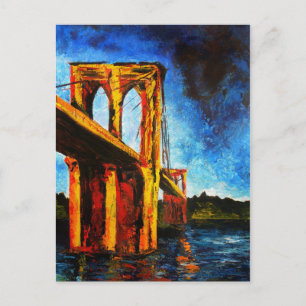Brooklyn Bridge to Utopia 2009 Postcard
