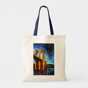 Brooklyn Bridge to Utopia 2009 Tote Bag