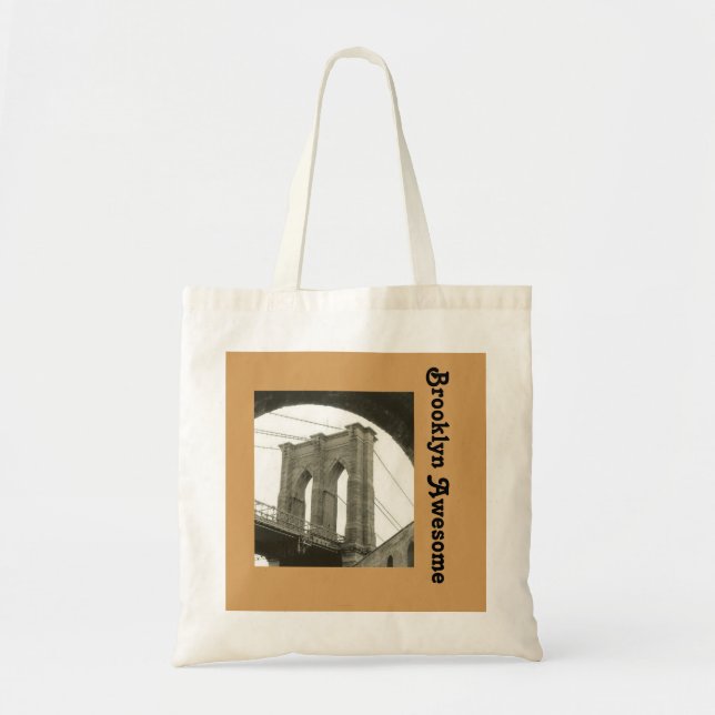 Brooklyn Bridge Tote Bag (Front)