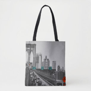 Brooklyn bridge tote bag