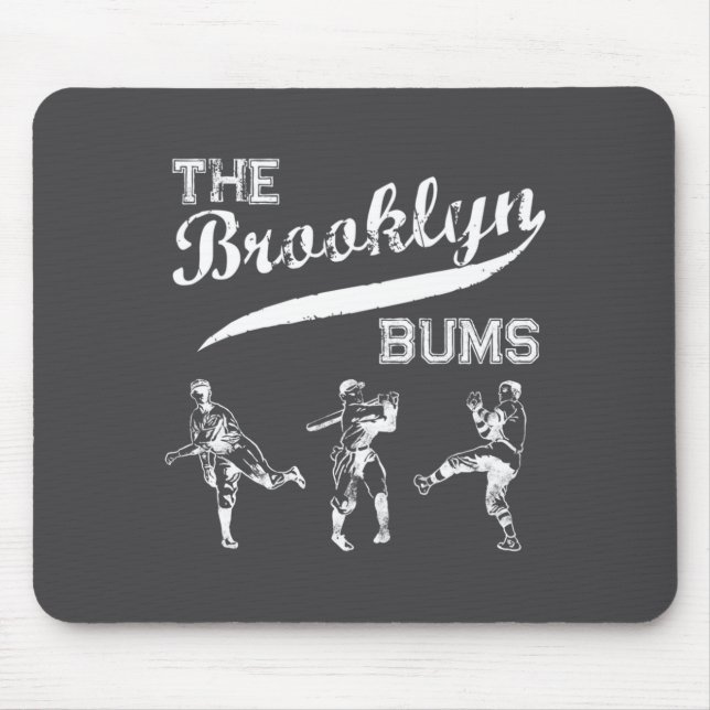 Brooklyn Bums New York Baseball Fan _1  Mouse Mat (Front)