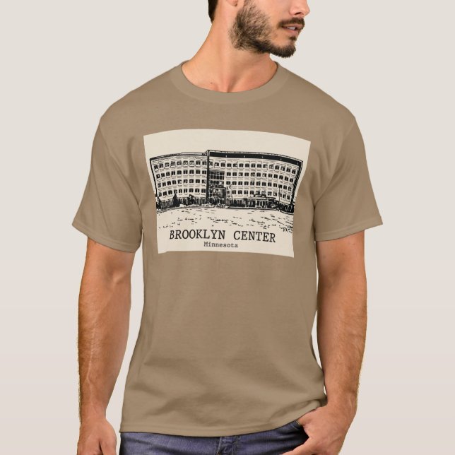 Brooklyn Centre Minnesota T-Shirt (Front)