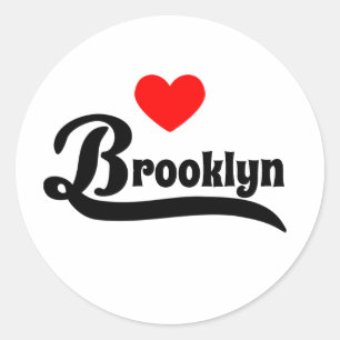 Brooklyn Classic Round Sticker
