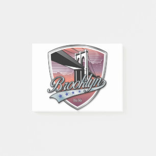 Brooklyn Design Silver Post-it Notes