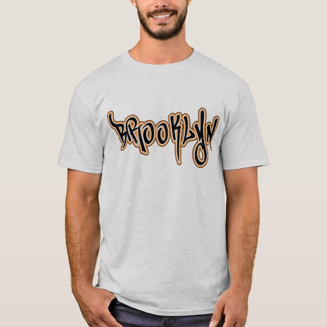 Brooklyn Graffiti T-Shirt (Front)