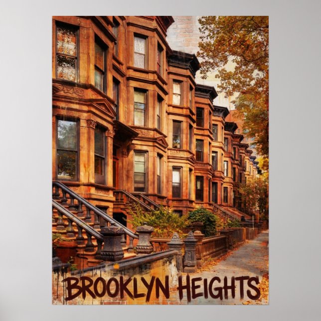 Brooklyn Heights Brooklyn Poster (Front)