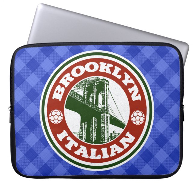 Brooklyn Italian American Laptop Sleeve (Front)