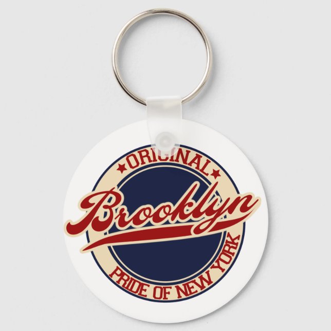 Brooklyn Key Ring (Front)