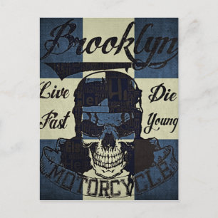 Brooklyn Motorcycle Club Postcard