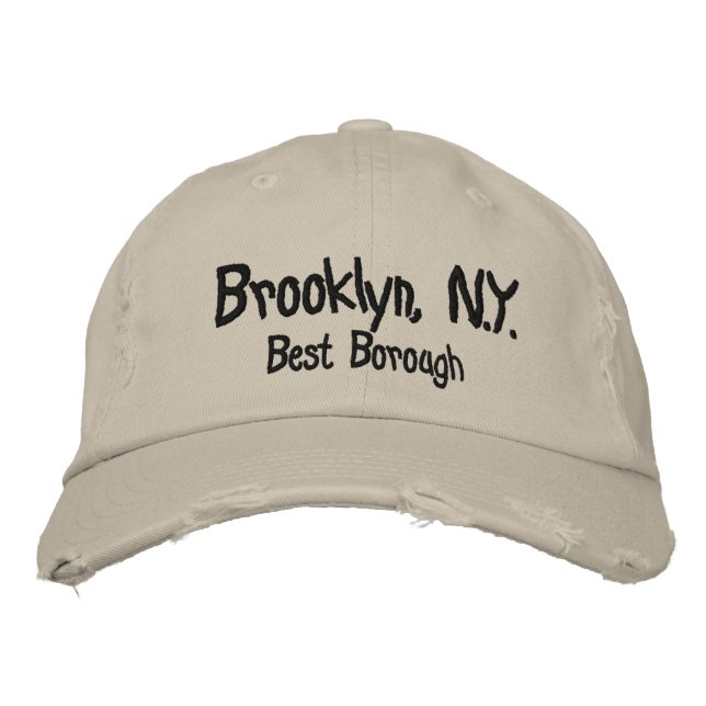Brooklyn, N.Y., Best Borough Embroidered Hat (Front)