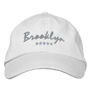 Brooklyn Name Embroidered Hat