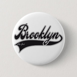 Brooklyn New York 6 Cm Round Badge