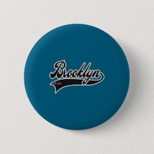 Brooklyn New York Baby  6 Cm Round Badge