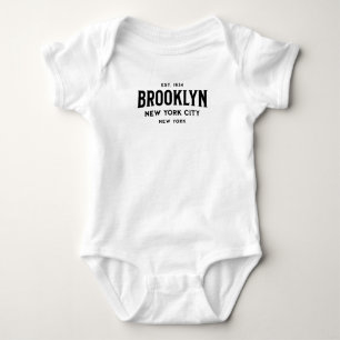 Brooklyn New York Baby Bodysuit