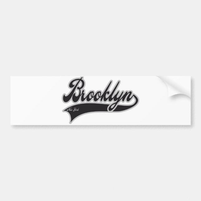 Brooklyn New York Bumper Sticker (Front)