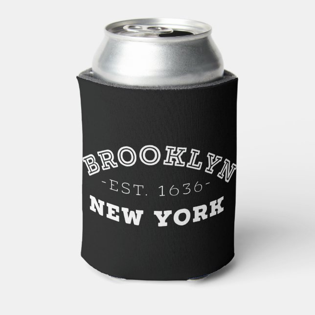 Brooklyn New York Can Cooler (Can Back)