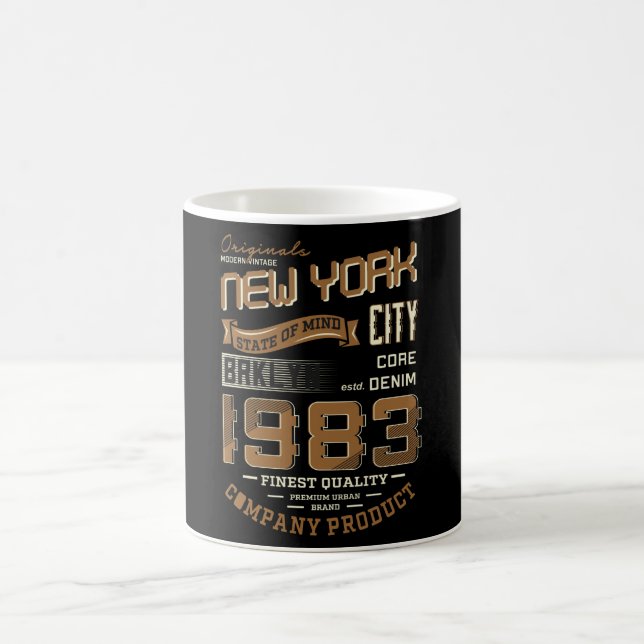 Brooklyn new york city coffee mug (Center)