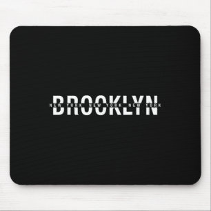 Brooklyn New York City Tee Shirts, Brooklyn Nyc Gr Mouse Mat