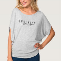 Brooklyn, New York City top shirt for women